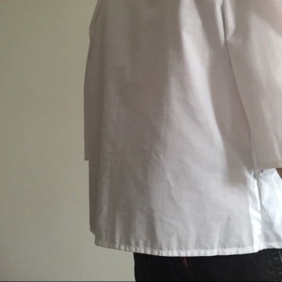 maison cleo tie top white classic - Picture 5 of 7